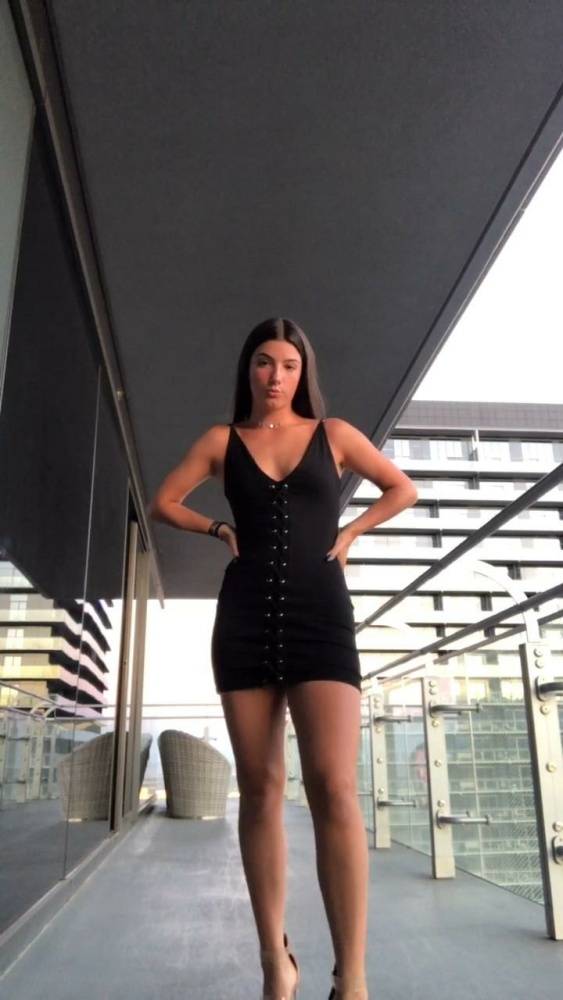 Charli D 19Amelio Sexy Mini Dress Dance Video Leaked - #2