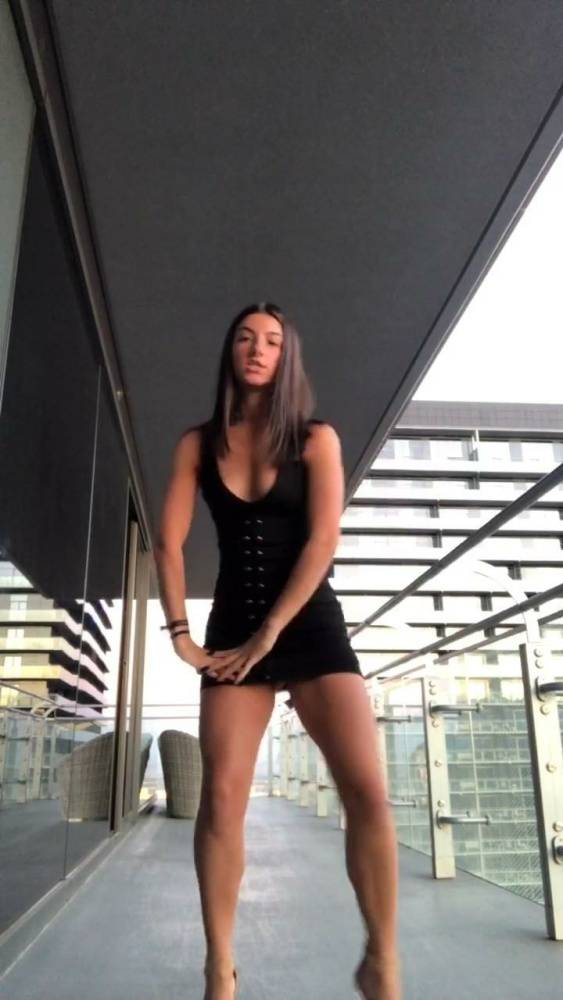 Charli D 19Amelio Sexy Mini Dress Dance Video Leaked - #9