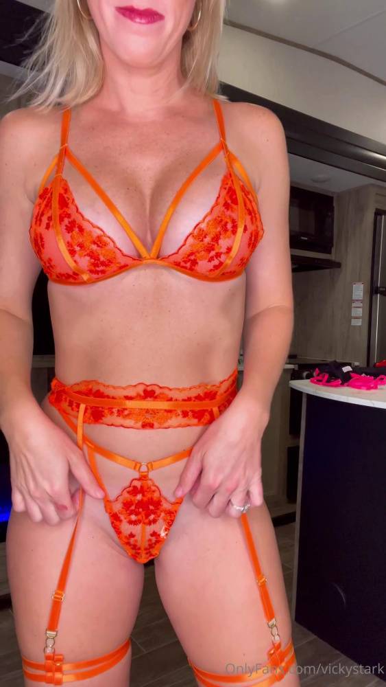 Vicky Stark Nude Garter Belt Lingerie Onlyfans Video Leaked - #12