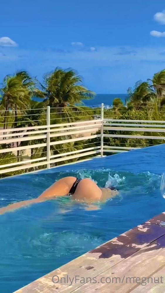 Megnutt02 Topless Pool Posing OnlyFans Video Leaked - #3