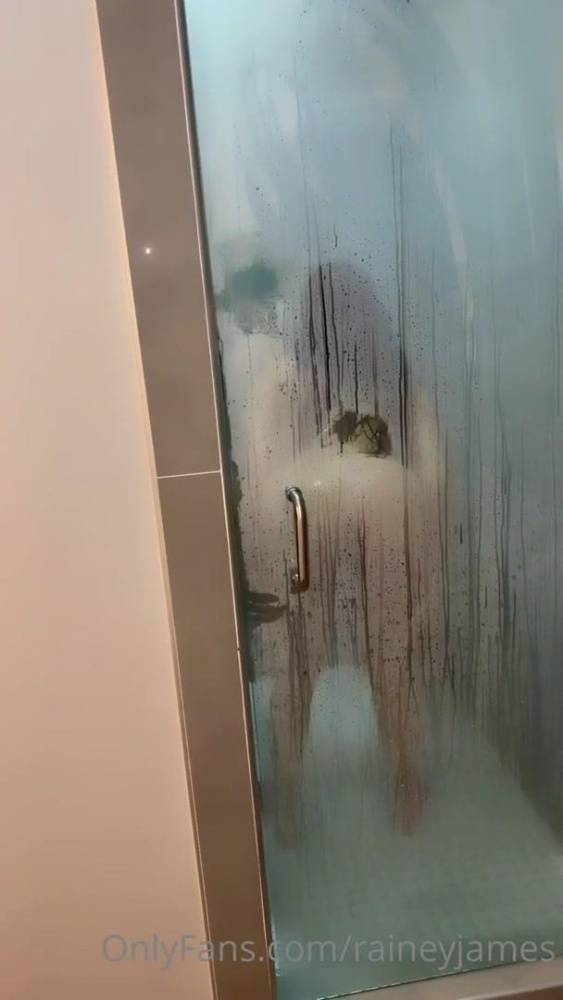 Rainey James POV Shower Blowjob OnlyFans Video Leaked - #1