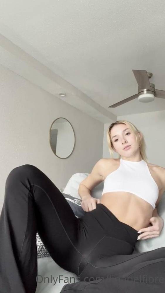 Lina Belfiore Topless Leggings Strip OnlyFans Video Leaked - #19