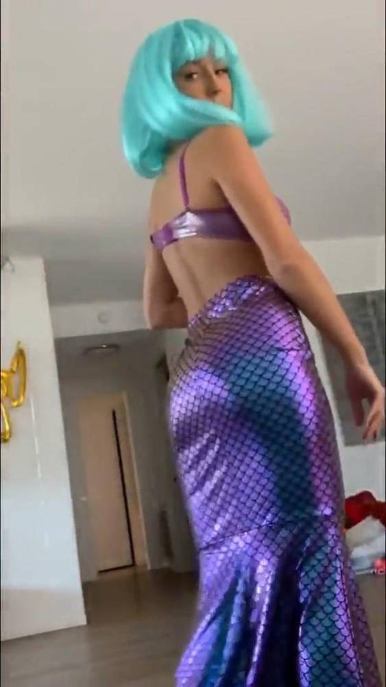 Taylor Alesia Sexy Halloween Mermaid Cosplay Video Leaked - #4