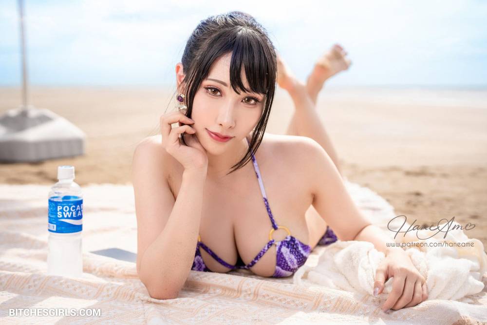 Hane Ame Asian Nude Cosplay - Patreon Leaked NSFW Beach Photos - #20