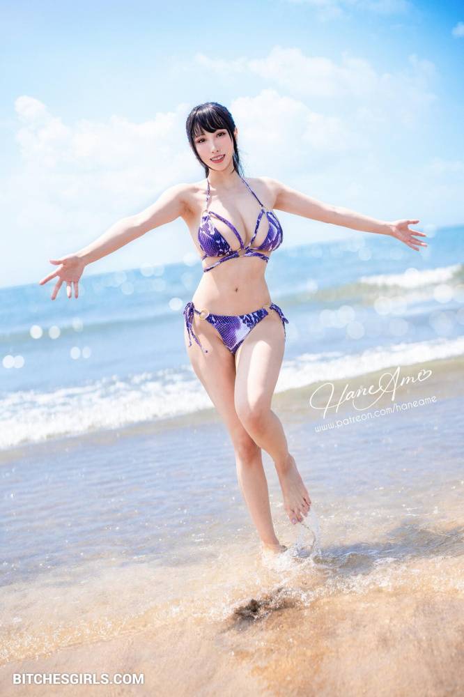Hane Ame Asian Nude Cosplay - Patreon Leaked NSFW Beach Photos - #11