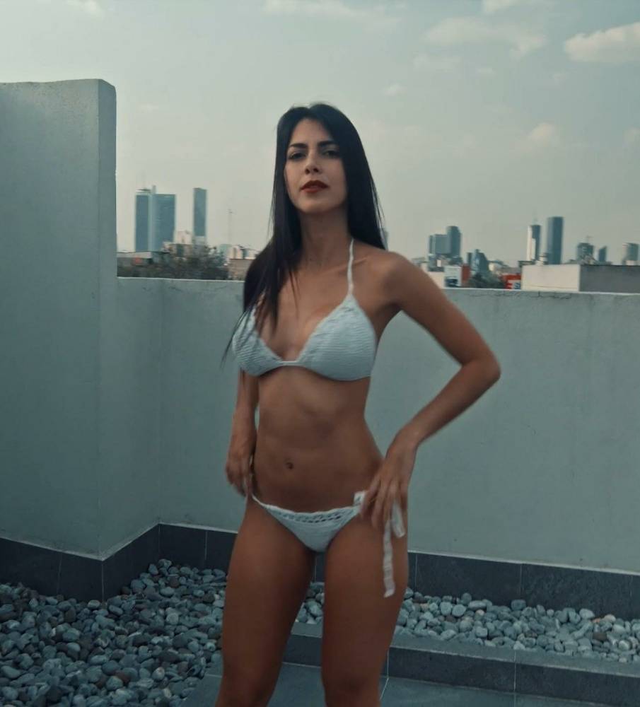 Ari Dugarte Sexy Knit Bikini Modeling Patreon Video Leaked - #12