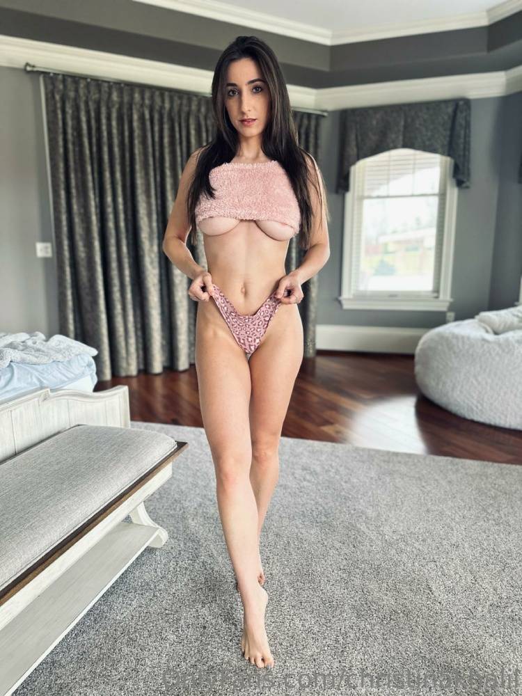 Christina Khalil Sexy Underboob Teddy Outfit Onlyfans Set Leaked - #9