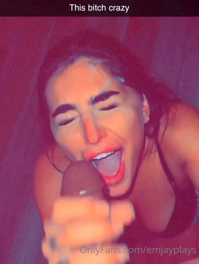 Emily Rinaudo Nude BBC Cumshot Facial Onlyfans Video Leaked - #10