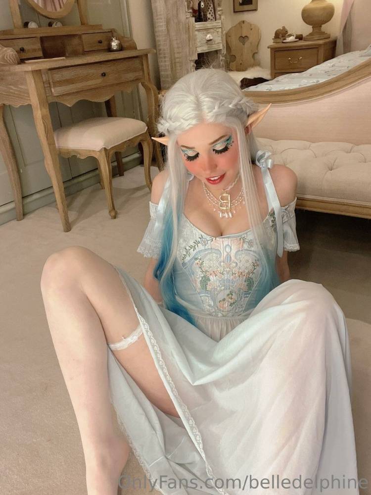 Belle Delphine Nude Elf Princess Cosplay Onlyfans Set Leaked - #40