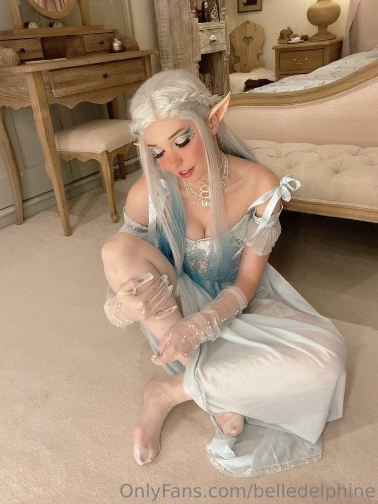 Belle Delphine Nude Elf Princess Cosplay Onlyfans Set Leaked - #30