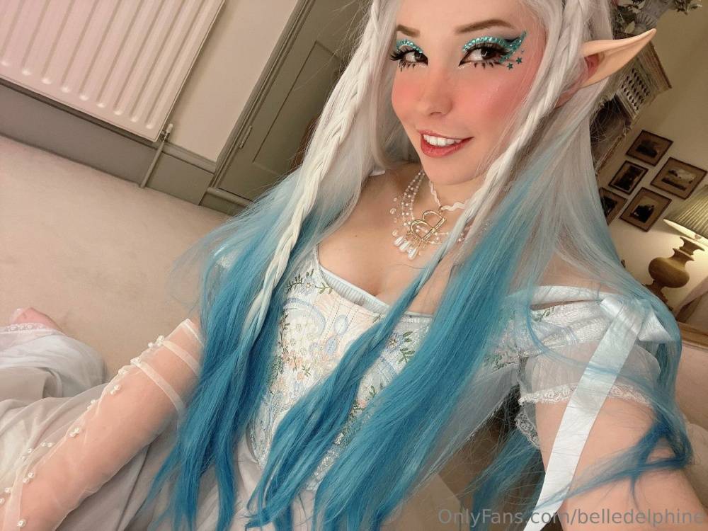 Belle Delphine Nude Elf Princess Cosplay Onlyfans Set Leaked - #28