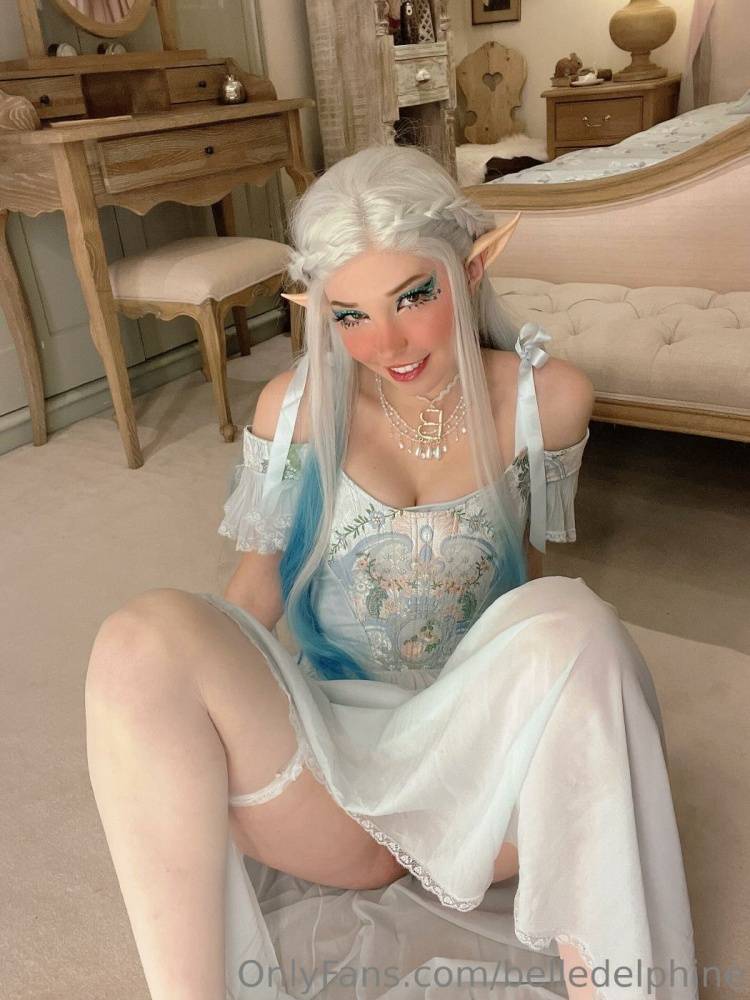 Belle Delphine Nude Elf Princess Cosplay Onlyfans Set Leaked - #39
