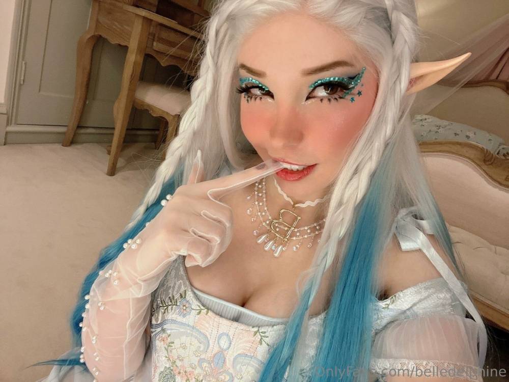 Belle Delphine Nude Elf Princess Cosplay Onlyfans Set Leaked - #25