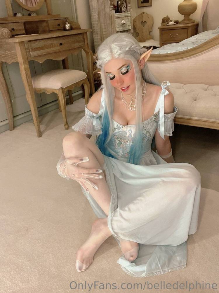 Belle Delphine Nude Elf Princess Cosplay Onlyfans Set Leaked - #10