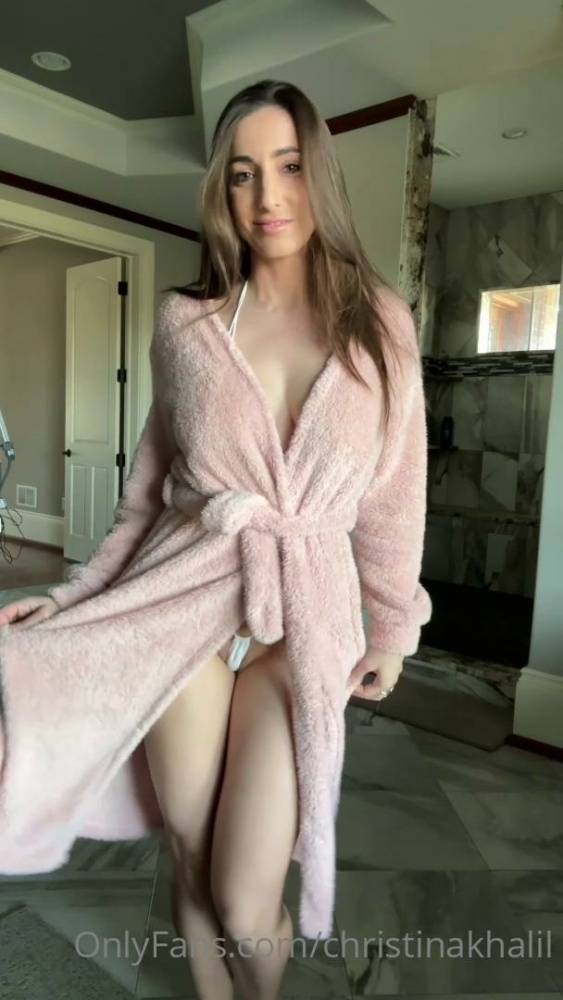 Christina Khalil Nude Shower Dildo Handjob PPV Onlyfans Video Leaked - #2