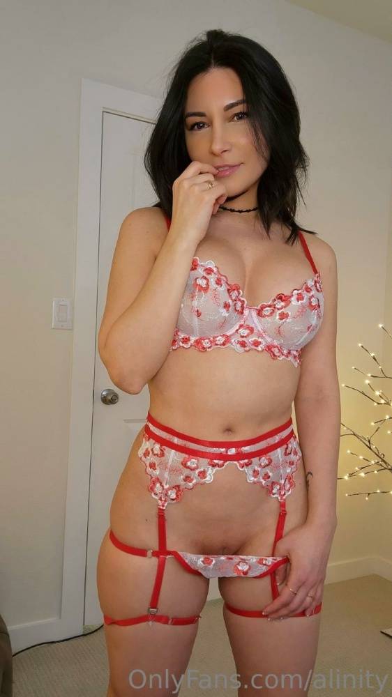 Alinity Nude Pussy Valentines Lingerie PPV Onlyfans Video Leaked - #1