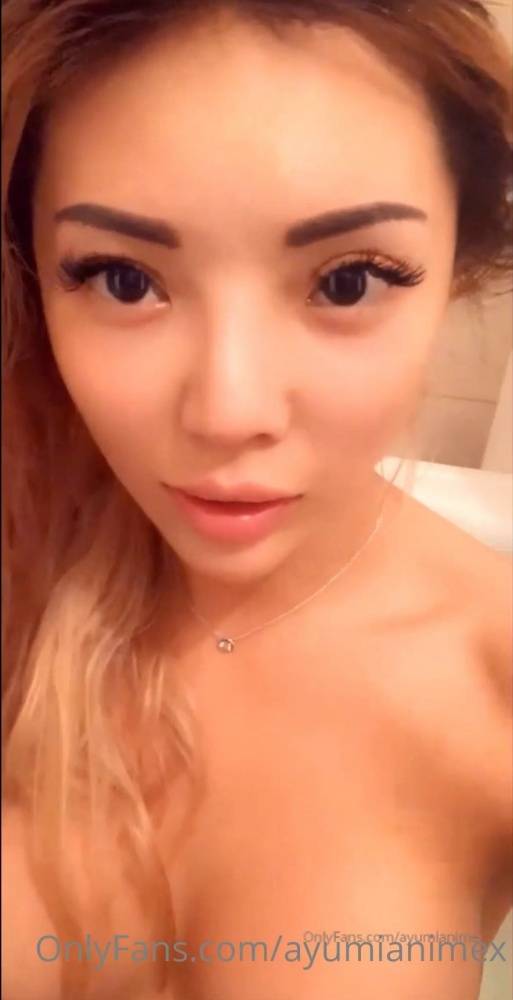 Ayumi Anime Nude Bath Tub Masturbation Onlyfans Video Leaked - #4
