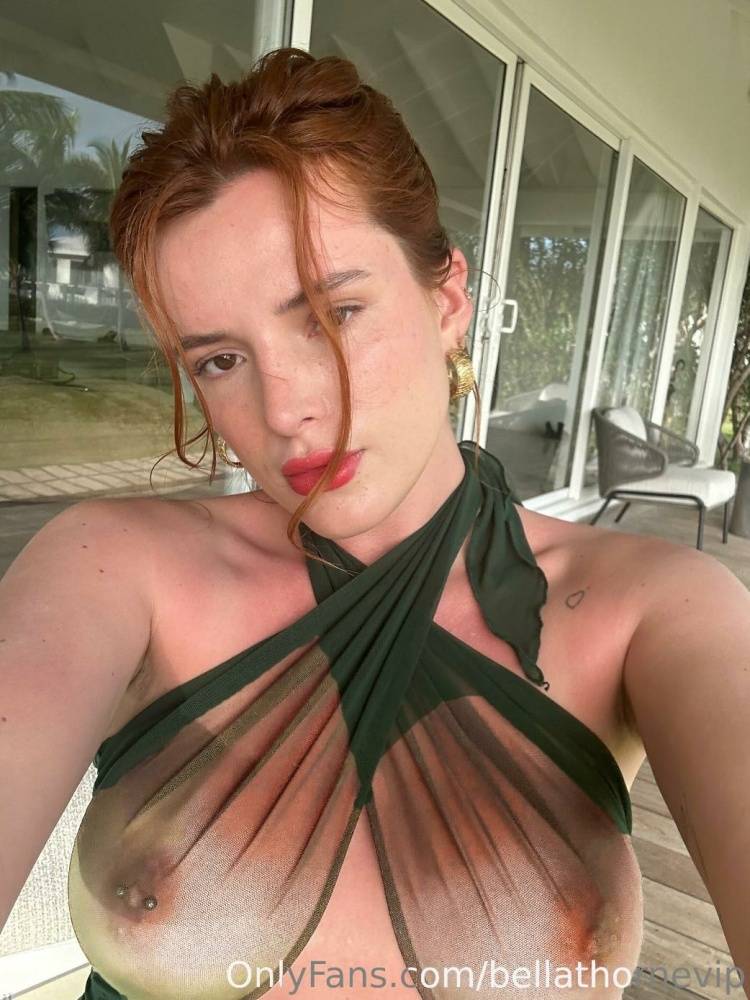 Bella Thorne Nude Pierced Nipples Dress Onlyfans Set Leaked - #7