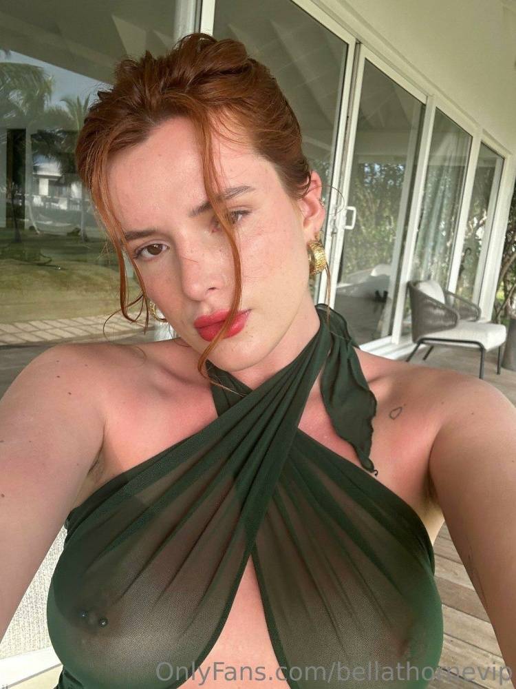 Bella Thorne Nude Pierced Nipples Dress Onlyfans Set Leaked - #2