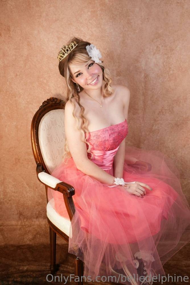 Belle Delphine Nude Prom Night Pink Dress Onlyfans Set Leaked - #23
