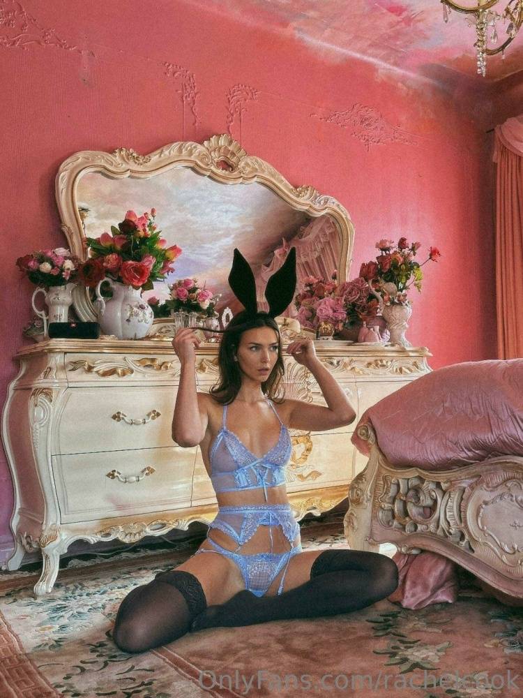 Rachel Cook Nude Bunny Lingerie Set Leaked - #10