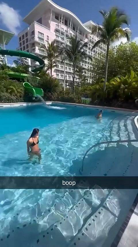 Charli D 19Amelio Bikini Waterpark Video Leaked - #8