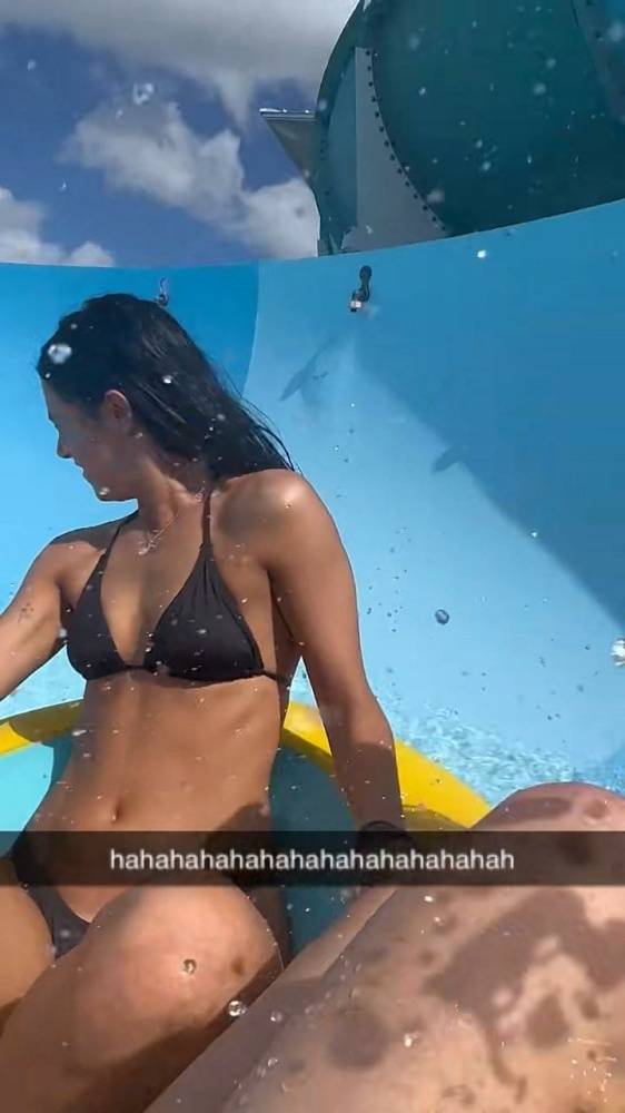 Charli D 19Amelio Bikini Waterpark Video Leaked - #9