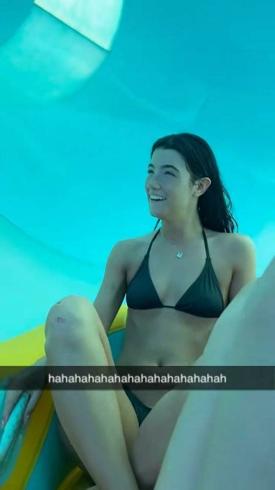 Charli D 19Amelio Bikini Waterpark Video Leaked - #18