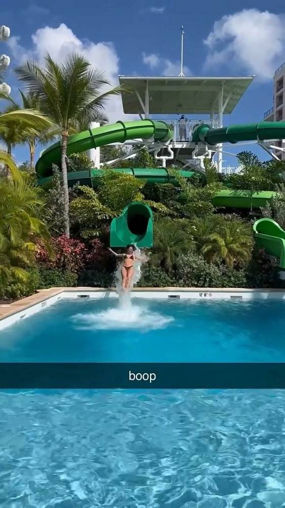 Charli D 19Amelio Bikini Waterpark Video Leaked - #6