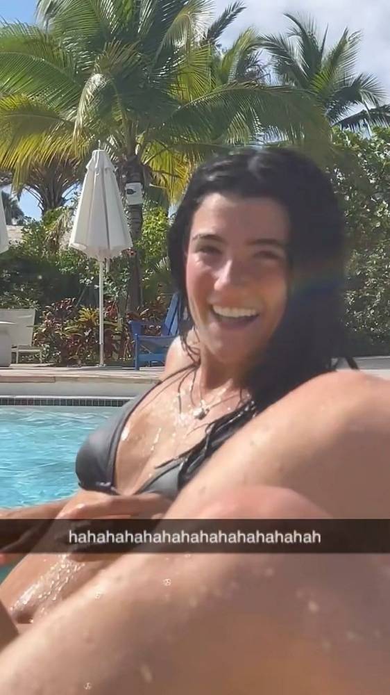 Charli D 19Amelio Bikini Waterpark Video Leaked - #15