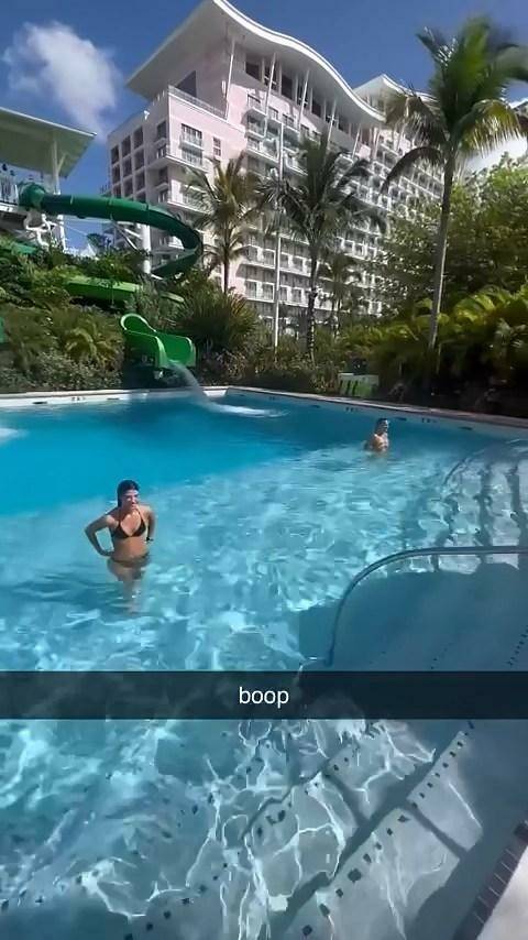 Charli D 19Amelio Bikini Waterpark Video Leaked - #4