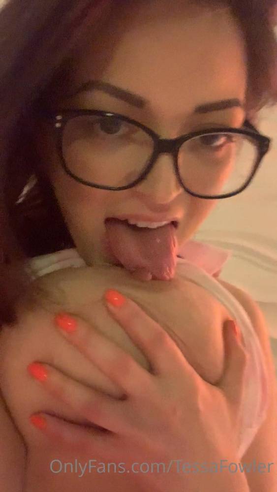 Tessa Fowler Nude Titty Lick OnlyFans Video Leaked - #3