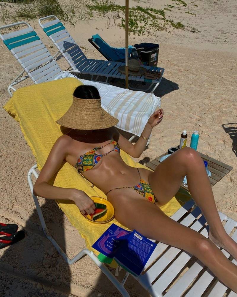 Kendall Jenner Beach Bikini Candid Set Leaked - #2
