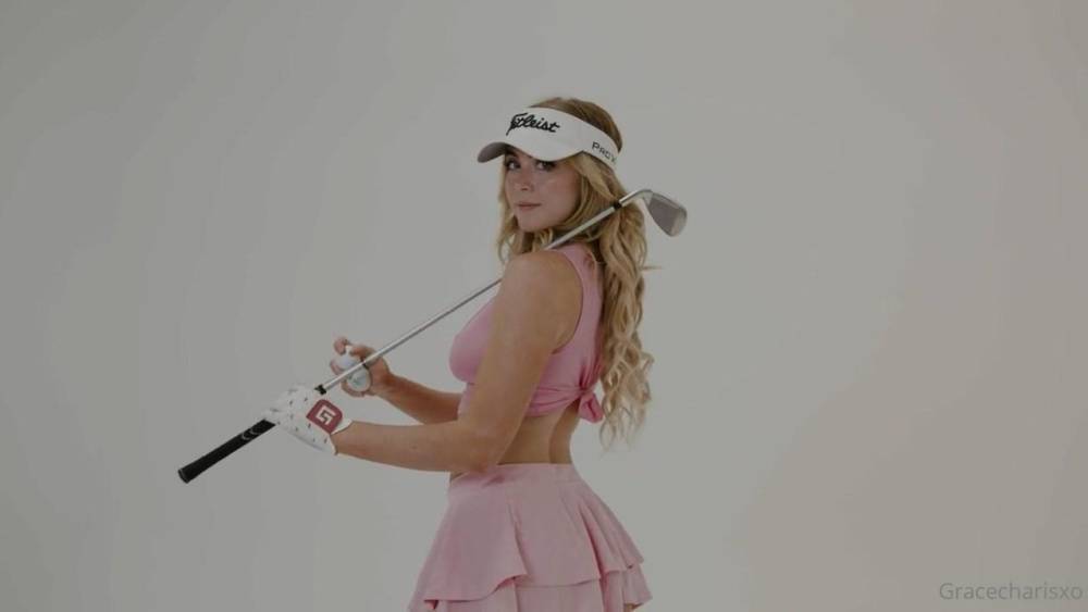 Grace Charis Nude Golf Strip Video Leaked - #16