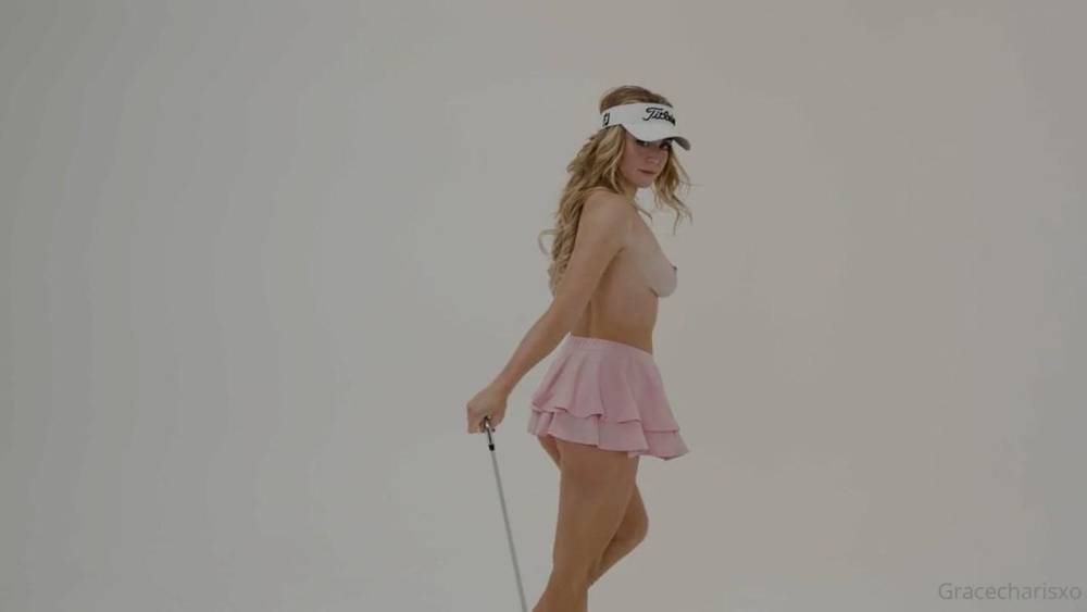 Grace Charis Nude Golf Strip Video Leaked - #17