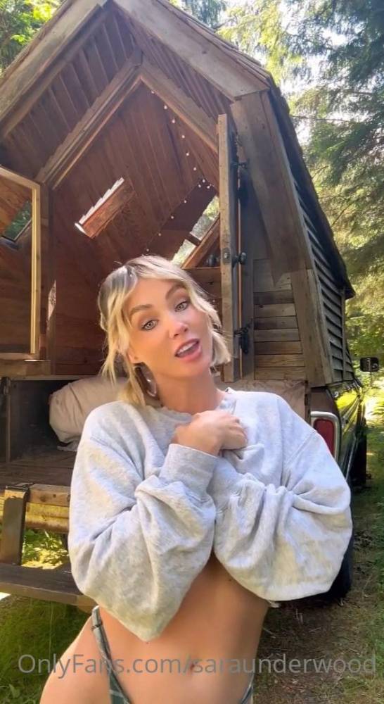 Sara Jean Underwood Nude Camping OnlyFans Video Leaked - #10
