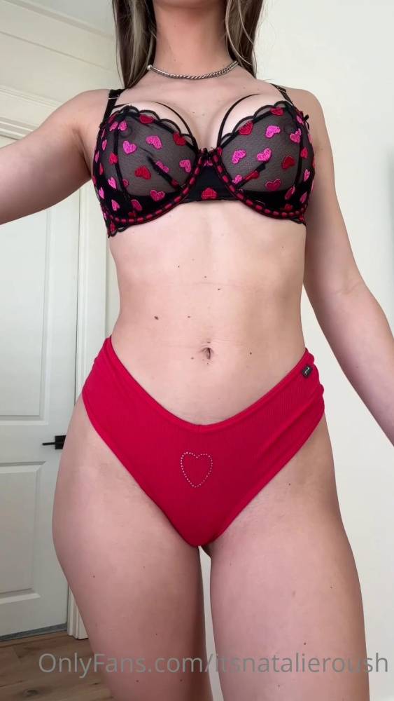 Natalie Roush Nude Valentines Panties Haul Onlyfans Video Leaked - #6