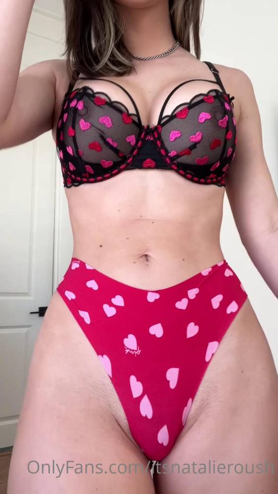 Natalie Roush Nude Valentines Panties Haul Onlyfans Video Leaked - #4