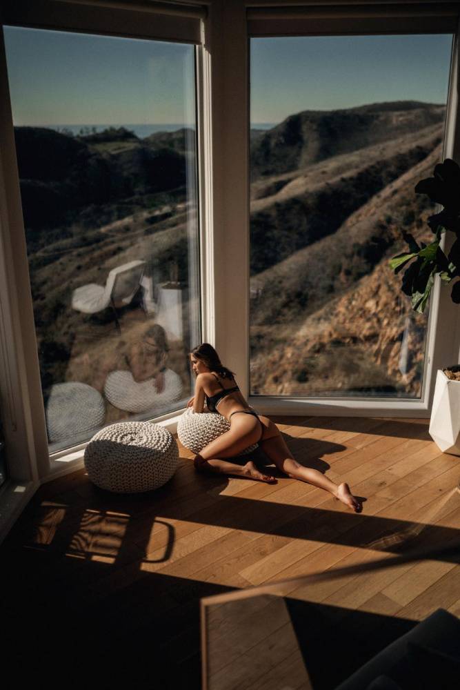 Natalie Roush Sexy Sunny Lounge Lingerie Onlyfans Set Leaked - #7