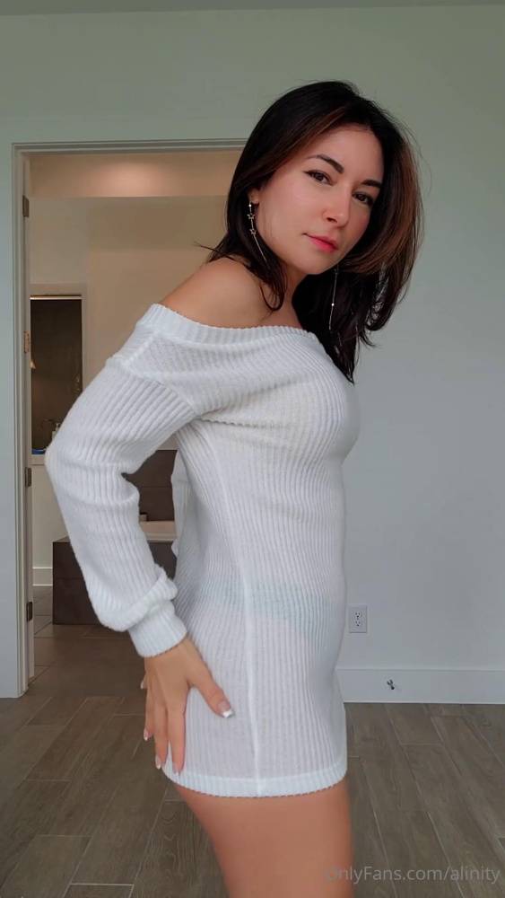 Alinity Nude Nipple See-Through Dress Onlyfans Video Leaked - #8
