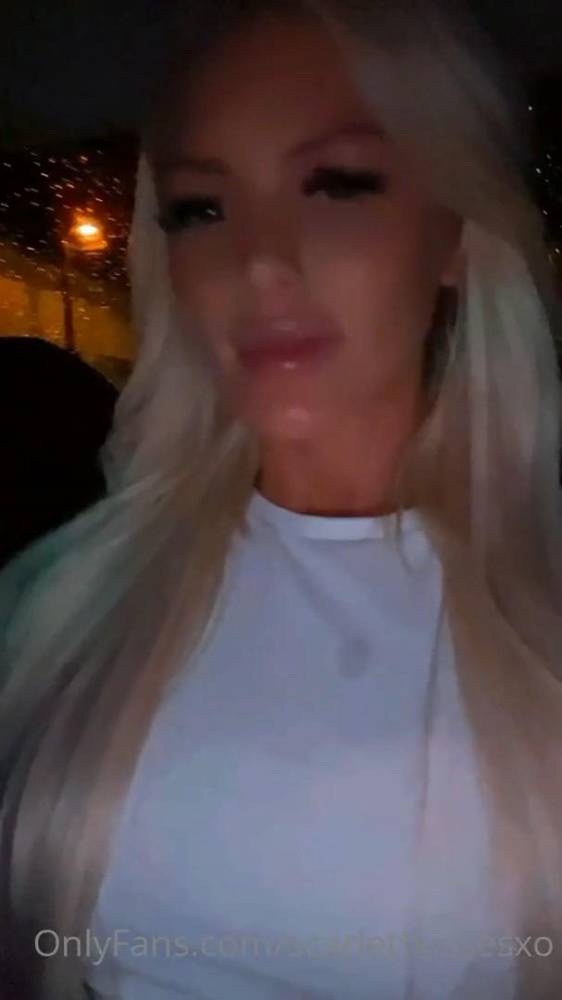 ScarlettKissesXO Car Blowjob OnlyFans Video Leaked - #1