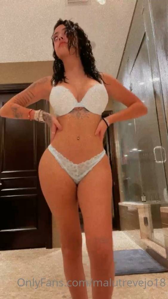 Malu Trevejo Thong Lingerie Dancing OnlyFans Video Leaked - #9