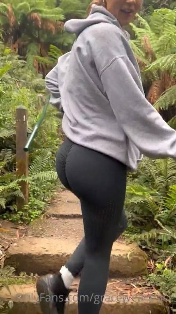 GraceWearsLace POV Forest Blowjob OnlyFans Video Leaked - #1