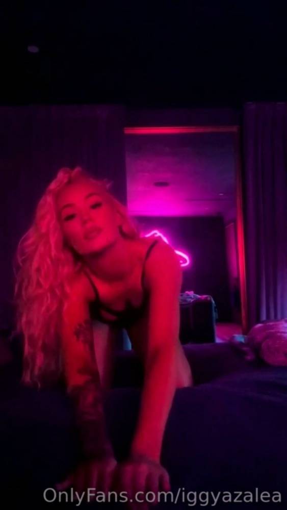 Iggy Azalea Sexy Lingerie Tease Onlyfans Video Leaked - #1