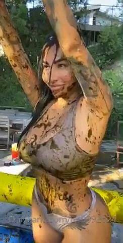 Lana Rhoades Nude Lesbian Mud Wrestling Onlyfans Video Leaked - #9