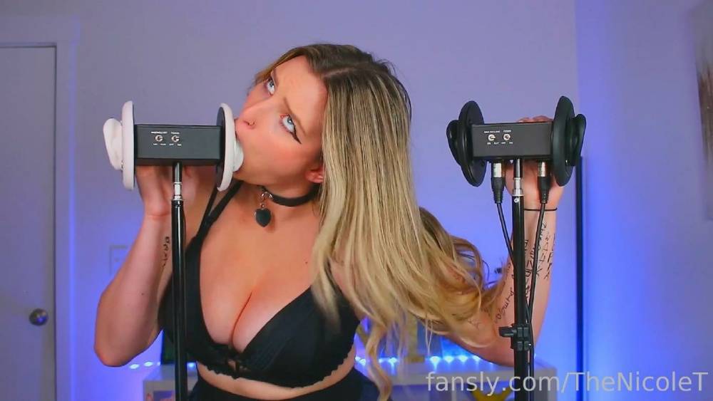 TheNicoleT Lingerie Skirt ASMR Fansly Video Leaked - #1