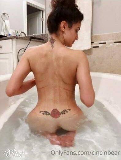 Cincinbear Nude Bath Onlyfans Video Leaked - #4