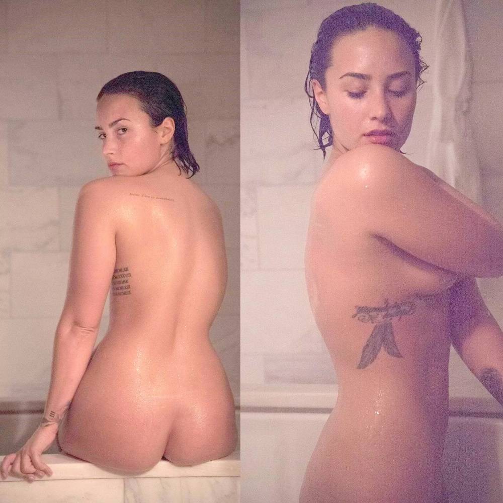 Demi Lovato Magazine Photoshoot Nudes Leaked - #main