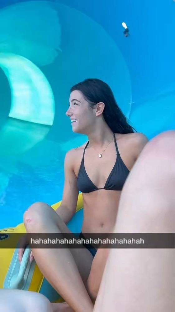 Charli D 19Amelio Bikini Waterpark Video Leaked - #main