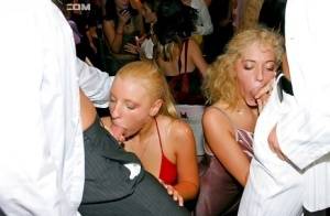 Zoftick MILFs showing off their blowjob skills at the crazy club party on clubgf.com